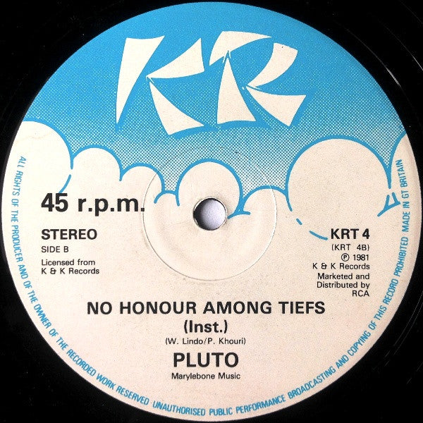 Pluto Shervington : Your Honour / Dat (12")