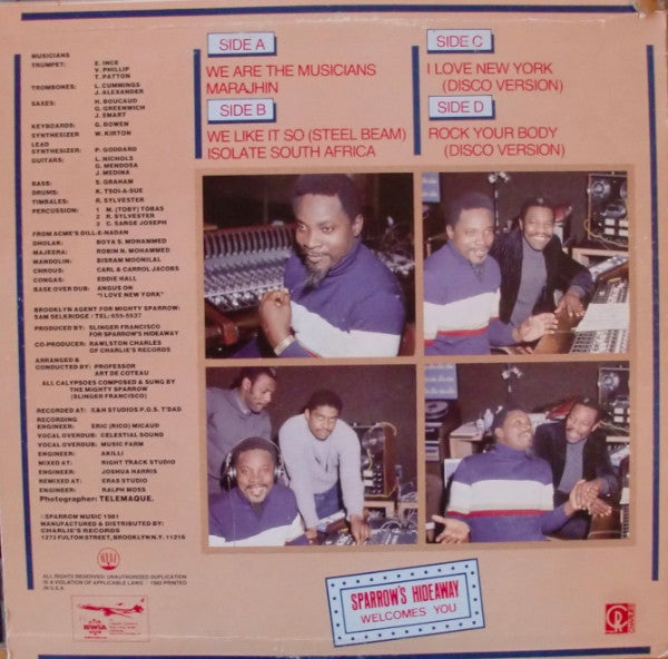 Sparrow* : Sweeter Than Ever (LP, Album + 12")