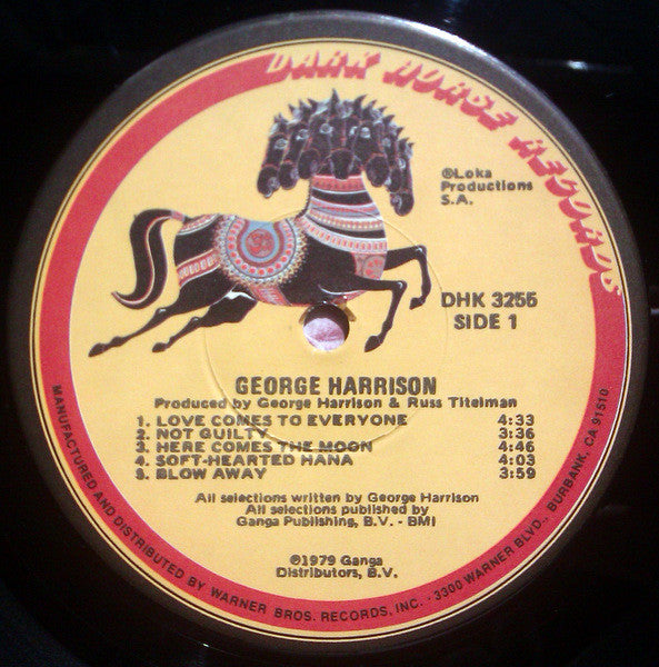 George Harrison ~ George Harrison (Vinyl) - Djungel & Jazz