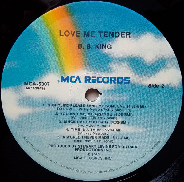 B.B. King ~ Love Me Tender (Vinyl) - Djungel & Jazz