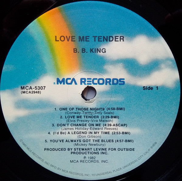 B.B. King ~ Love Me Tender (Vinyl) - Djungel & Jazz