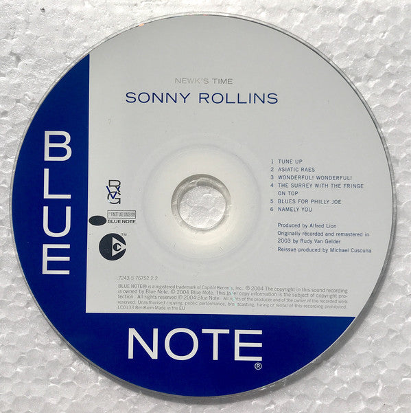 Sonny Rollins ~ Newk's Time (Vinyl) - Djungel & Jazz