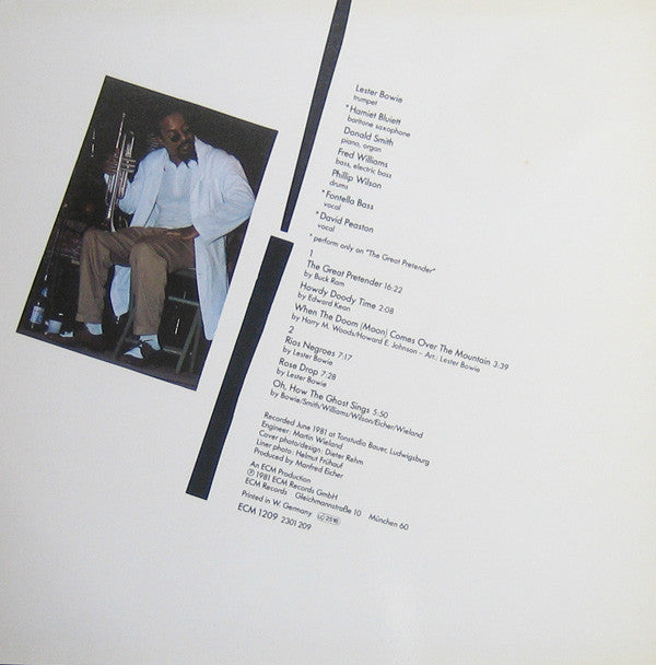 Lester Bowie : The Great Pretender (LP, Album)