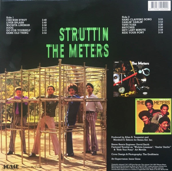 The Meters ~ Struttin' (Vinyl) - Djungel & Jazz