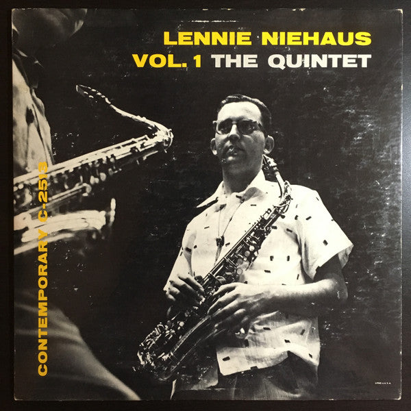 Lennie Niehaus ~ Vol.1 The Quintet (Vinyl) - Djungel & Jazz