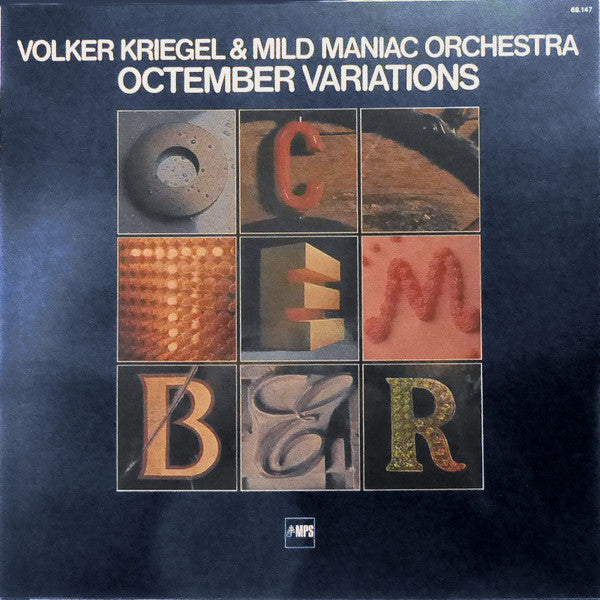 Volker Kriegel & Mild Maniac Orchestra ~ Octember Variations (Vinyl) - Djungel & Jazz