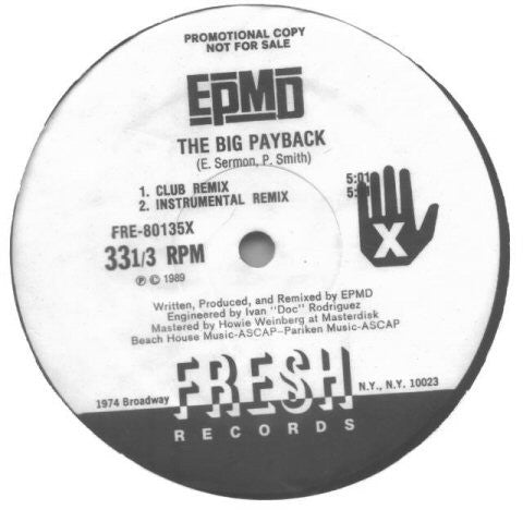 EPMD ~ The Big Payback (Vinyl) - Djungel & Jazz