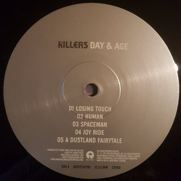 The Killers ~ Day & Age (Vinyl) - Djungel & Jazz