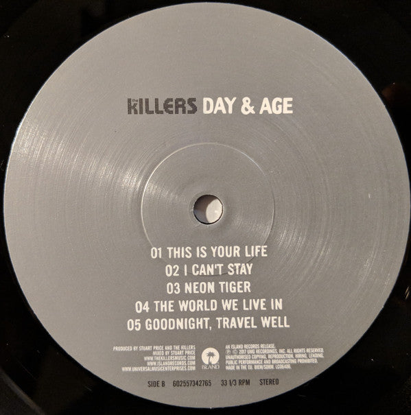 The Killers ~ Day & Age (Vinyl) - Djungel & Jazz