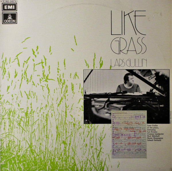 Lars Gullin ~ Like Grass (Vinyl) - Djungel & Jazz