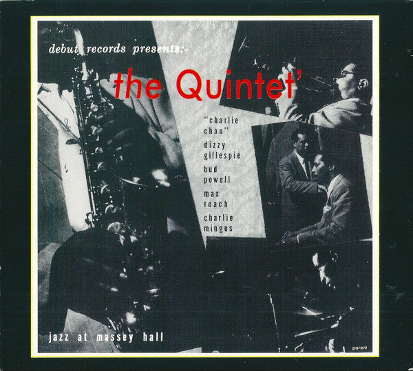 The Quintet ~ Jazz At Massey Hall (Vinyl) - Djungel & Jazz