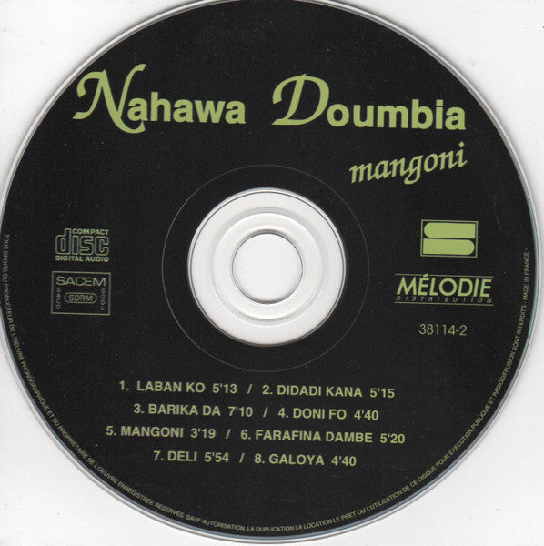 Nahawa Doumbia ~ Mangoni (Vinyl) - Djungel & Jazz