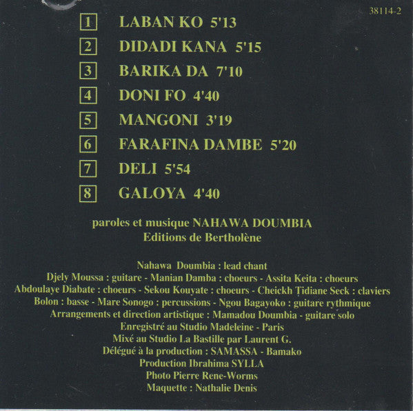 Nahawa Doumbia ~ Mangoni (Vinyl) - Djungel & Jazz
