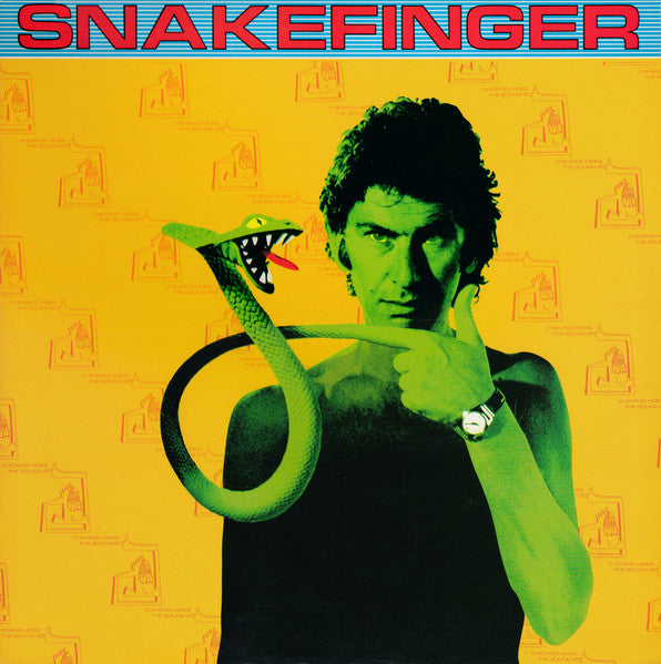 Snakefinger : Chewing Hides The Sound (LP, Album, Yel)