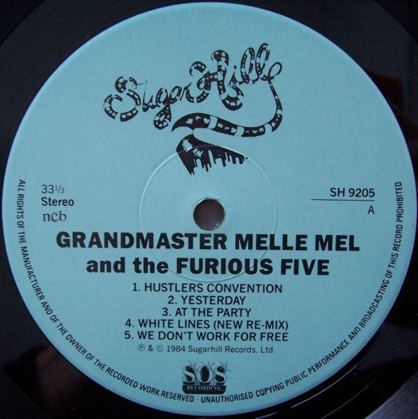 Grandmaster Melle Mel And The Furious Five ~ Grandmaster Melle Mel And The Furious Five (Vinyl) - Djungel & Jazz