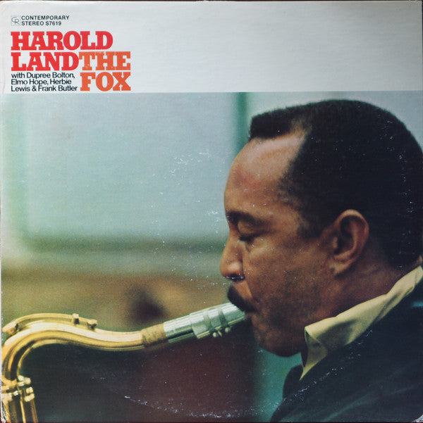 The Harold Land Quintet ~ The Fox (Vinyl) - Djungel & Jazz