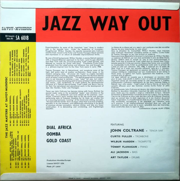 John Coltrane ~ Jazz Way Out (Vinyl) - Djungel & Jazz