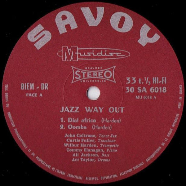 John Coltrane ~ Jazz Way Out (Vinyl) - Djungel & Jazz