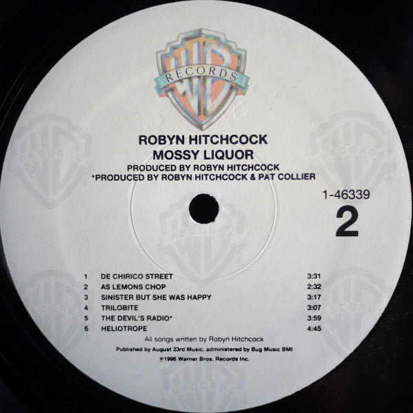 Robyn Hitchcock ~ Mossy Liquor (Vinyl) - Djungel & Jazz