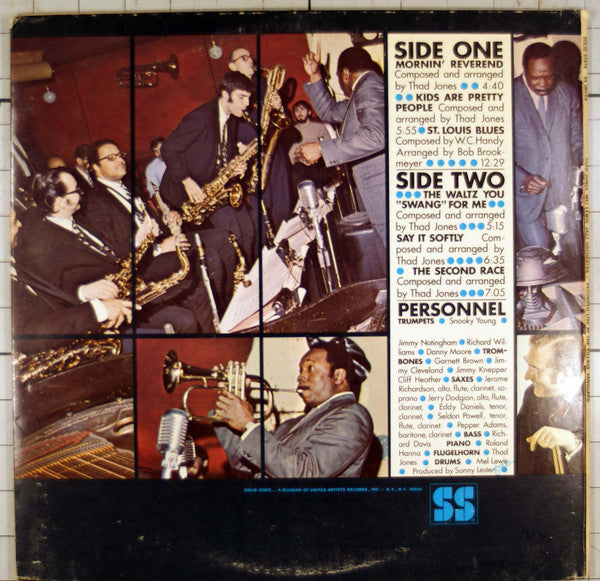 Thad Jones / Mel Lewis Orchestra ~ Monday Night (Vinyl) - Djungel & Jazz
