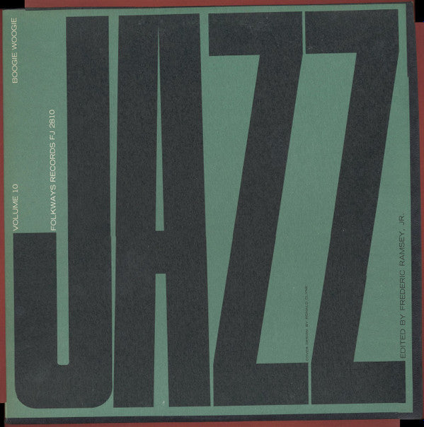 Various : Jazz Volume 10: Boogie Woogie And Jump (LP, Album, Comp, RE)
