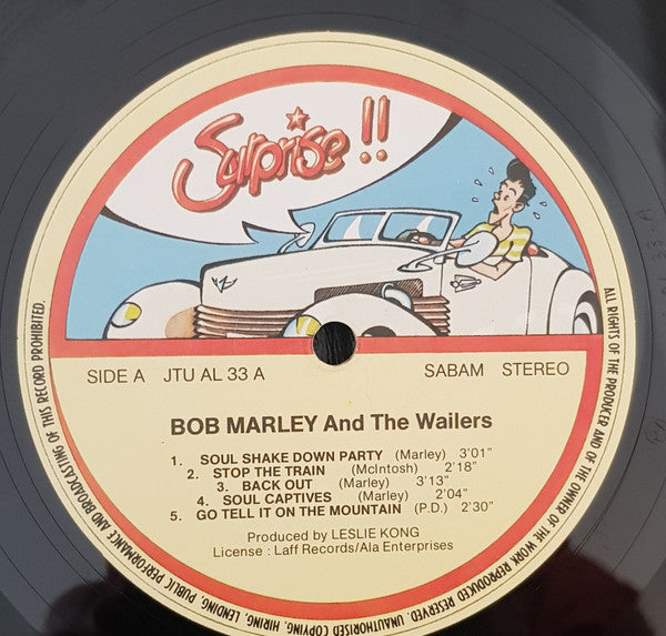 Bob Marley & The Wailers ~ Bob Marley And The Wailers (Vinyl) - Djungel & Jazz