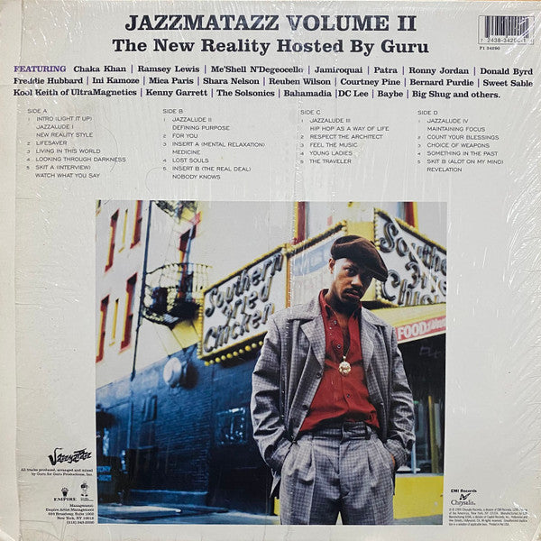 Guru : Jazzmatazz Volume II (The New Reality) (2xLP, Album)