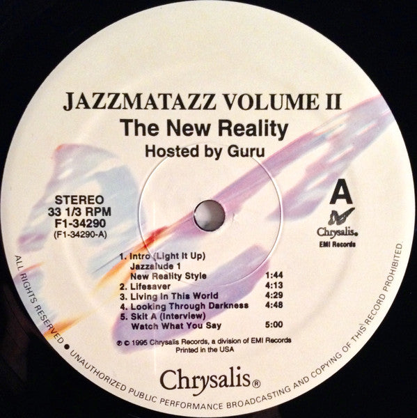 Guru : Jazzmatazz Volume II (The New Reality) (2xLP, Album)