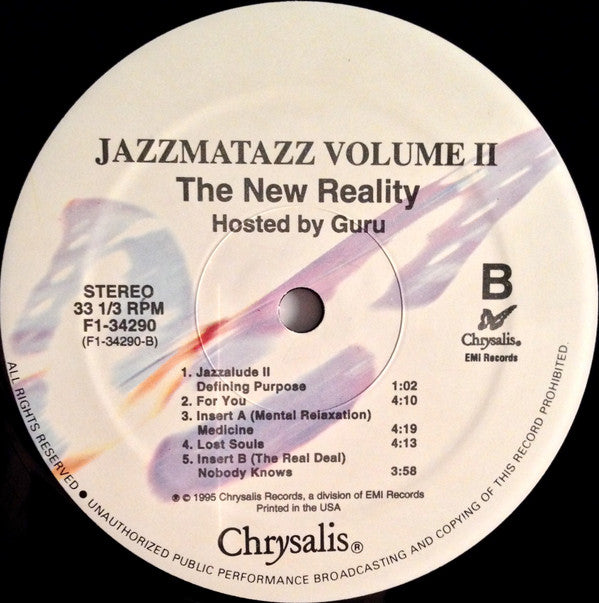 Guru : Jazzmatazz Volume II (The New Reality) (2xLP, Album)