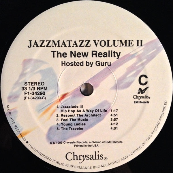 Guru : Jazzmatazz Volume II (The New Reality) (2xLP, Album)