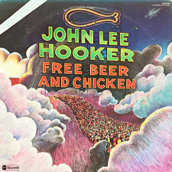 John Lee Hooker ~ Free Beer And Chicken (Vinyl) - Djungel & Jazz