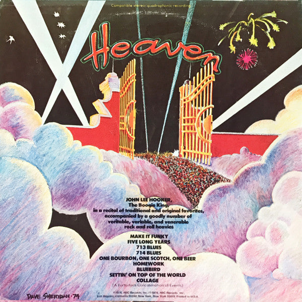 John Lee Hooker ~ Free Beer And Chicken (Vinyl) - Djungel & Jazz