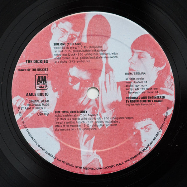The Dickies : Dawn Of The Dickies (LP, Album)
