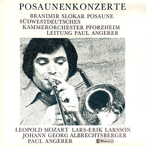 Branimir Slokar - Südwestdeutsches Kammerorchester Leitung Paul Angerer ~ Posaunenkonzerte (Vinyl) - Djungel & Jazz