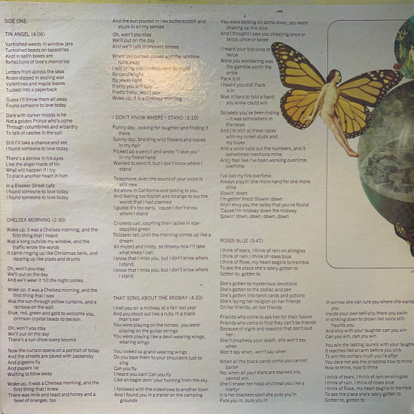 Joni Mitchell : Clouds (LP, Album, RE, Win)