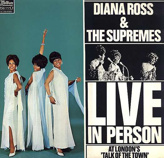 Diana Ross & The Supremes ~ Live In Person At London&#039;s Talk Of The Town (Vinyl) - Djungel & Jazz