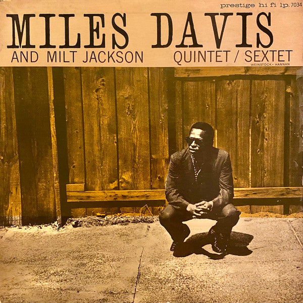 Miles Davis And Milt Jackson ~ Quintet / Sextet (Vinyl) - Djungel & Jazz