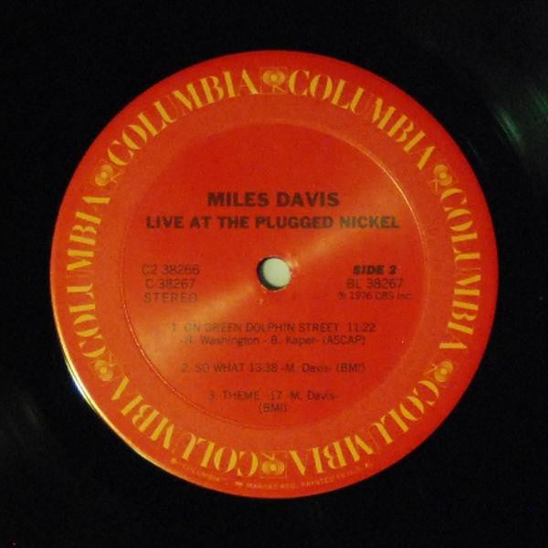 Miles Davis ~ Live At The Plugged Nickel (Vinyl) - Djungel & Jazz