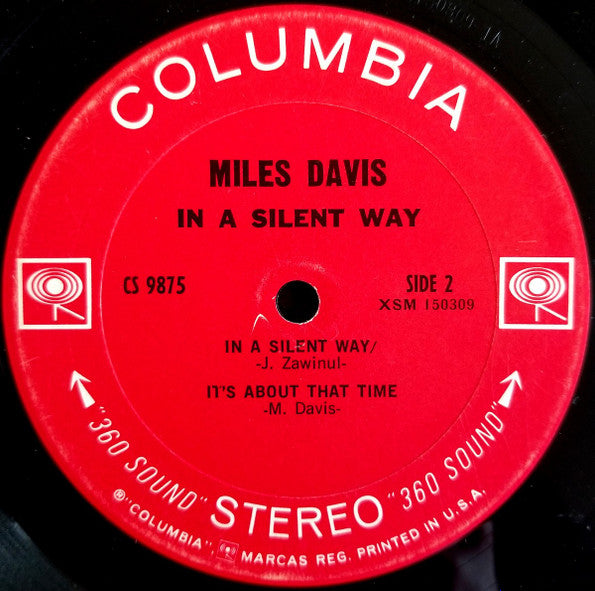 Miles Davis : In A Silent Way (LP, Album, Pit)