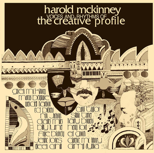 Harold McKinney ~ Voices And Rhythms Of The Creative Profile (Vinyl) - Djungel & Jazz