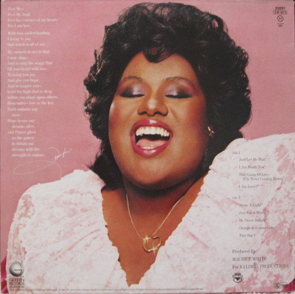 Jennifer Holliday ~ Feel My Soul (Vinyl) - Djungel & Jazz