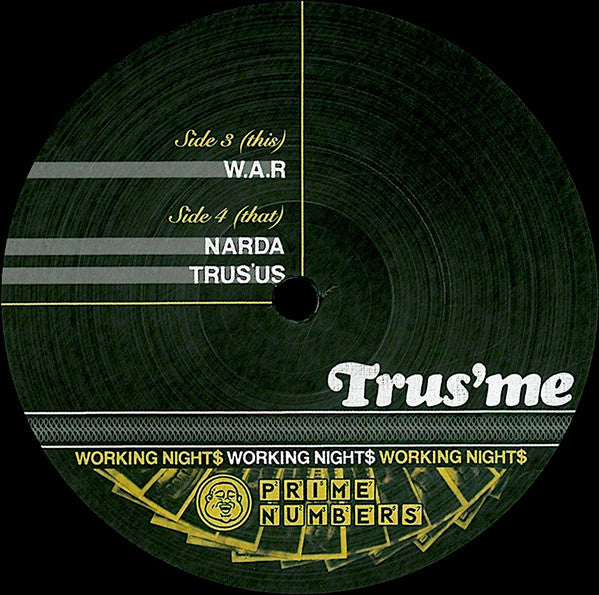 Trusme : Working Night$ (2x12", Album)