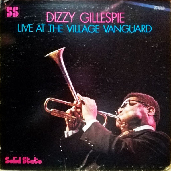 Dizzy Gillespie ~ Live At The Village Vanguard (Vinyl) - Djungel & Jazz