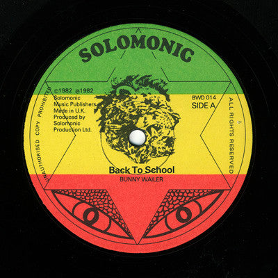 Bunny Wailer ~ Back To School (Vinyl) - Djungel & Jazz