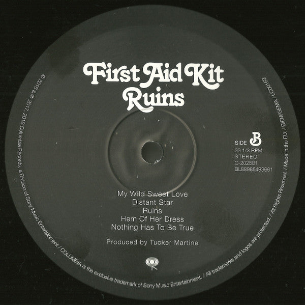First Aid Kit ~ Ruins (Vinyl) - Djungel & Jazz