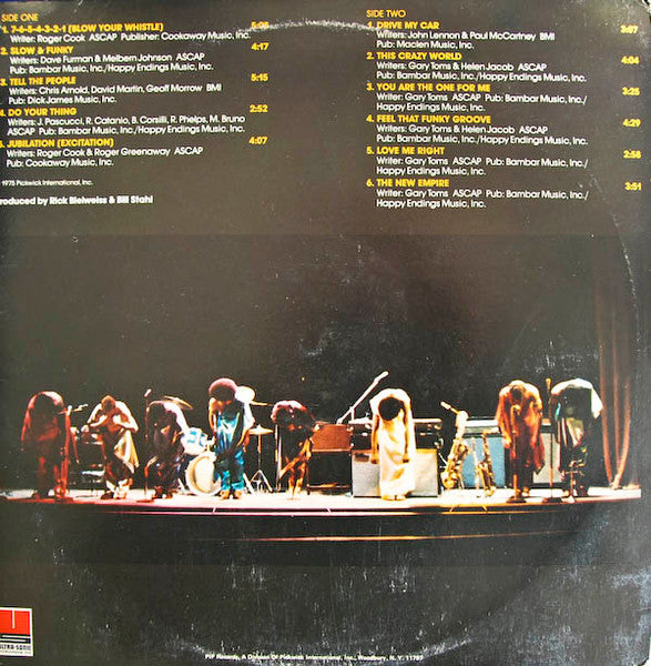 Gary Toms Empire : 7-6-5-4-3-2-1 Blow Your Whistle (LP, Album, Gat)
