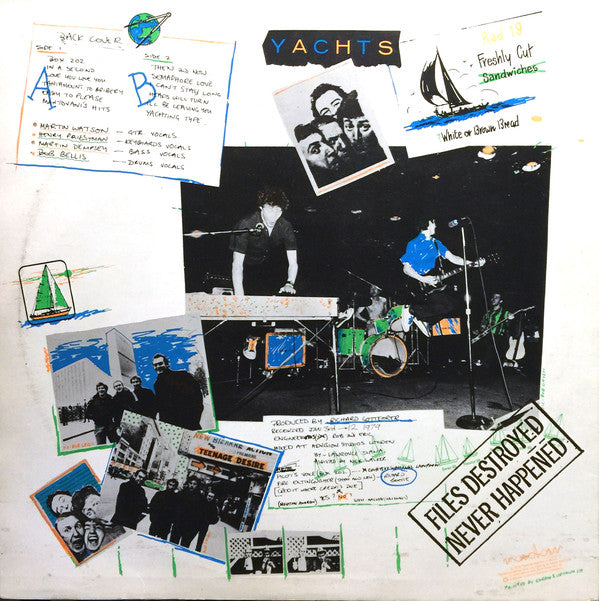 Yachts : Yachts (LP, Album, Blu)