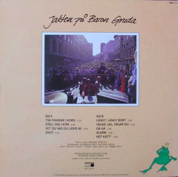 Reggae Team : Jakten På Baron Gruda (LP, Album)
