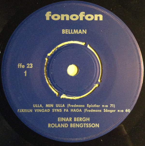 Einar Bergh, Roland Bengtsson ~ Bellman (Vinyl) - Djungel & Jazz