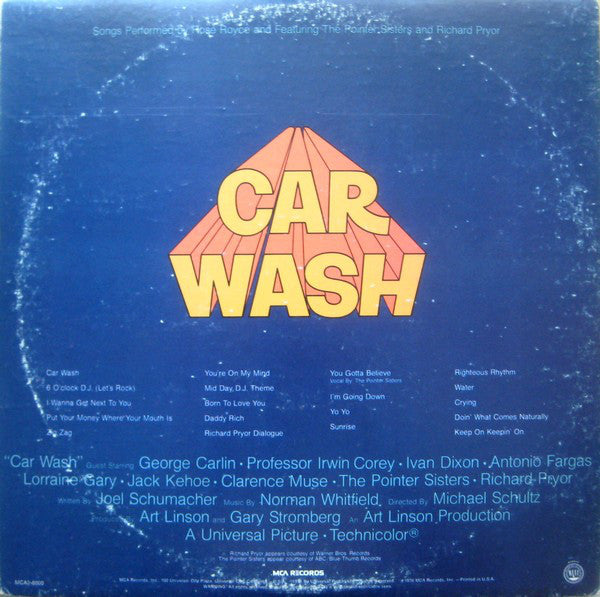 Norman Whitfield ~ Car Wash (Original Motion Picture Soundtrack) (Vinyl) - Djungel & Jazz